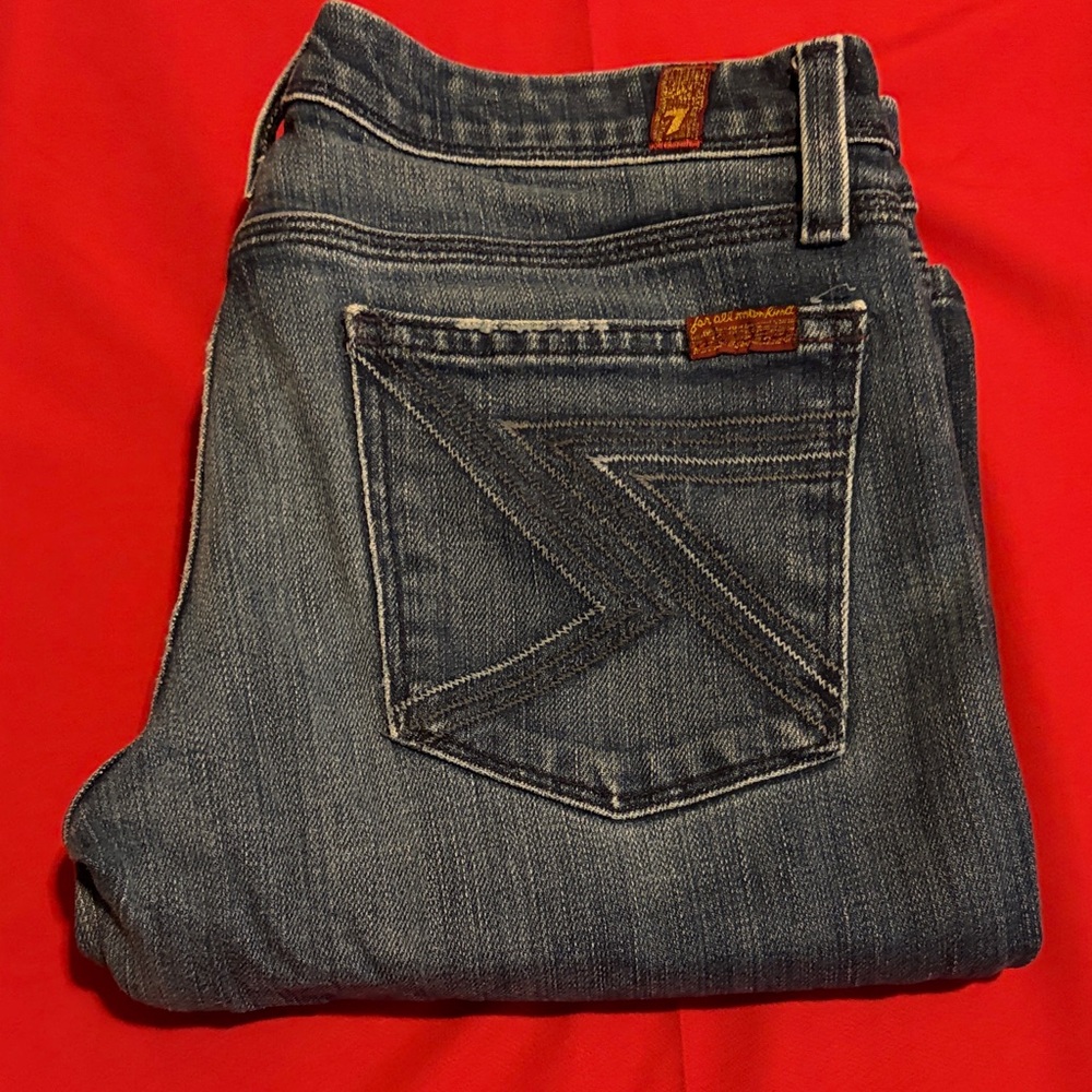 7 For All Mankind Women's Denim Flare Jeans